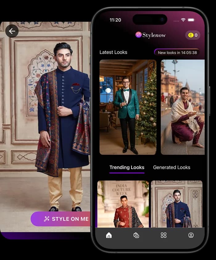 Style app mockup